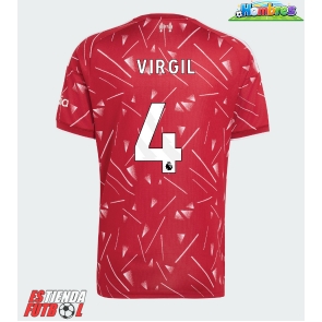 Liverpool Virgil van Dijk #4 Primera Equipación 2026-27 Manga Corta